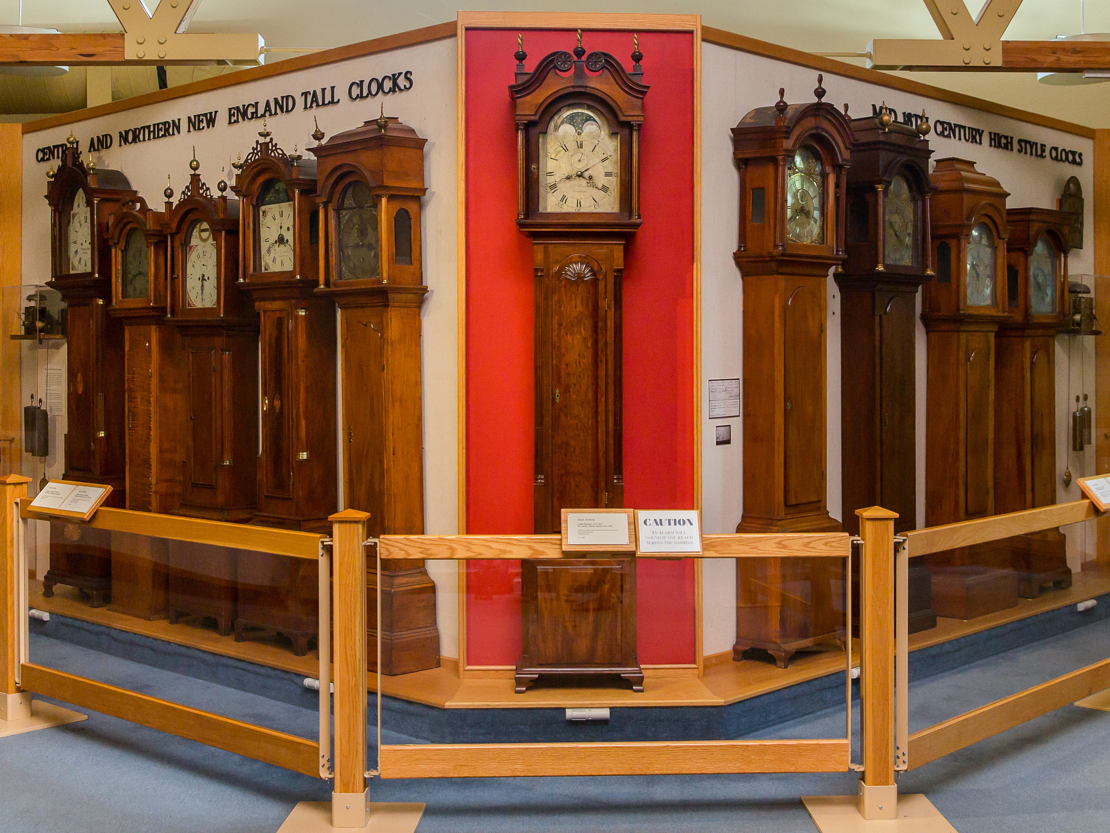 The Clock Gallery at Old Sturbridge Village