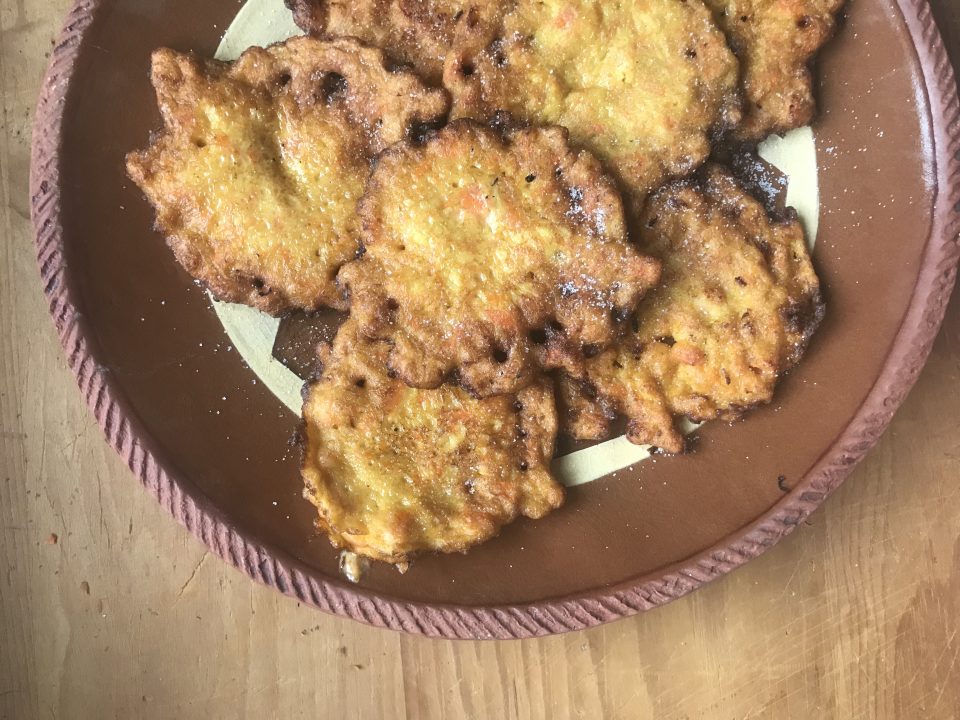 Finished fritters