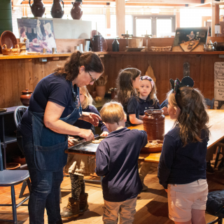 Hearthcooking work shop in Museum Ed